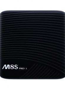 M8s pro l 3g+16g tv box avec fonction vocale atv eu noir