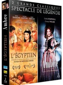 Coffret grand spectacle : ambre + l'egyptien - pack - blu-ray