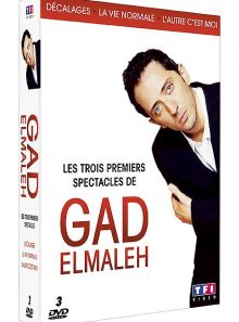 Gad elmaleh - coffret - les 3 premiers spectacles - pack