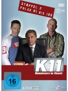 K 11 - kommissare im einsatz, staffel 2, folge 81-100 (4 discs)