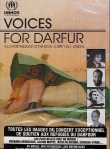 Voices for darfur : refugee voices a concert for darfur