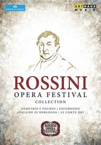 Rossini opera festival collection: demetrio e polibio / adelaide di borgogna / sigismondo / le comte ory (6-disc)