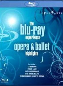 The blu-ray experience : opéra & ballet [blu-ray] [import anglais]