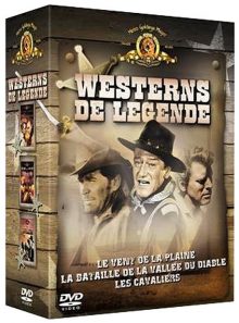 Westerns de légende - coffret 2004 - 3 dvd - pack