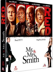 Red + mr. & mrs. smith - pack - blu-ray