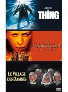 The thing + le village des damnés + vampires ii, adieu vampires