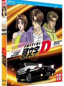 Initial d - intégrale first stage + second stage - blu-ray