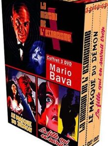 Coffret 3 dvd mario bava(le masque du demon, la fille qui en savait trop, la maison de l'exorcisme)