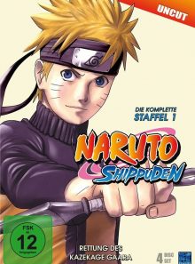 Naruto shippuden - die komplette staffel 1 (4 discs)