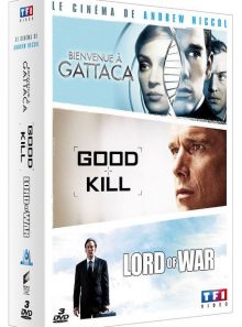 Cinéma de andrew niccol : bienvenue à gattaca + lord of war + good kill - pack