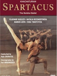 Khachaturian - spartacus / yuri grigorovich, natalia bessmertnova, vladimir vasiliev, orchestra of the bolshoi