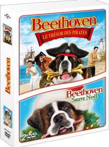 Beethoven - le trésor des pirates + beethoven sauve noël - pack