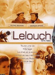 Claude lelouch 1974 / 1981 (coffret de 6 dvd)