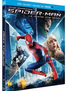 The amazing spider-man 2 : le destin d'un héros - combo blu-ray 3d + blu-ray + dvd + copie digitale