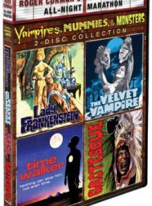 Vampires, mummies and monsters collection