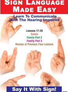 Sign language series 17