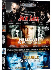 Polar - coffret 3 films : jack says + hellgate bridge + double sentence - pack