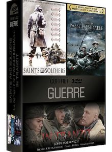 Coffret guerre : saints and soldiers + la bataille de passchendaele + in tranzit - pack
