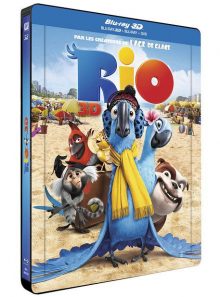 Rio - combo blu-ray 3d + blu-ray + dvd - édition boîtier steelbook