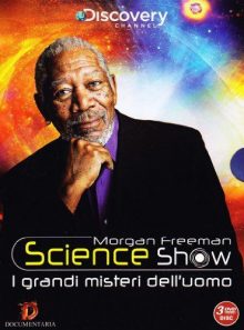 Morgan freeman science show i misteri dell uomo (3 dvd) [italian edition]