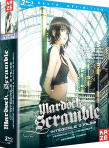 Mardock scramble - intégrale 3 films : the first compression + the second combustion + the third exhaust - blu-ray