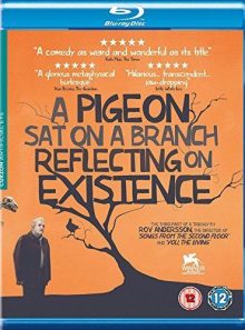 A pigeon sat on a branch reflecting on existence [blu-ray]