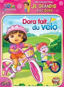 Dora l'exploratrice - ma collection : je grandis avec dora - dora fait du vélo