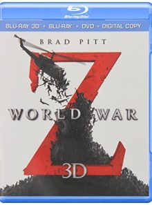 World war z (blu ray 3d + blu ray + dvd + digital copy)