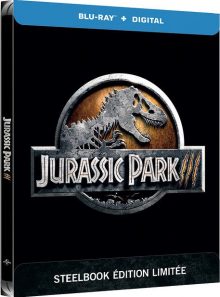 Jurassic park iii - édition steelbook blu-ray + digital hd