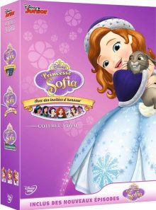 Princesse sofia avec des invités d'honneur - coffret 3 dvd - pack