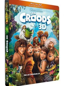Les croods - combo blu-ray 3d + blu-ray + dvd