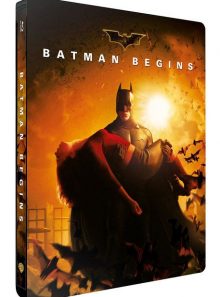 Batman begins - édition steelbook - blu-ray
