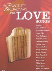 My favourite broadway - love songs