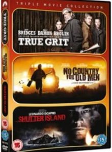 True grit/no country for old men/shutter island (triple pack) [dvd]