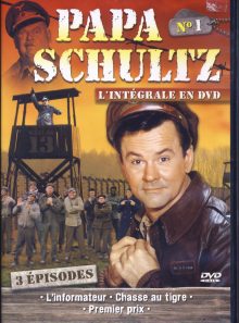 Papa schultz, l'intégrale en dvd - n° 1, :l'informateur, chasse aux tigres, premier prix - dvd