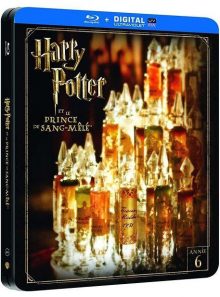 Harry potter et le prince de sang-mêlé - édition limitée boîtier steelbook - blu-ray