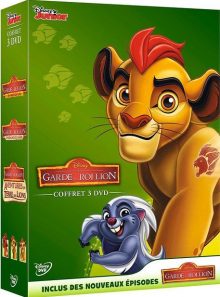 La garde du roi lion - coffret 3 dvd - pack