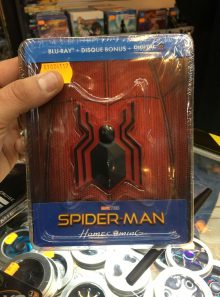 Spider-man : homecoming - édition spéciale fnac - boîtier steelbook collector + magnet - blu-ray + blu-ray bonus exclusif