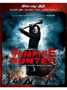 Abraham lincoln, vampire hunter - combo blu-ray 3d + blu-ray + dvd + copie digitale