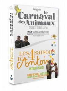 Cioffret de 2 dvd le carnaval des animaux et les 4 saisons d'antoine
