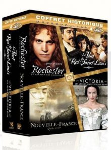 Historique - coffret 4 dvd - pack (le pont du roi saint-louis - rochester - victoria - nouvelle-france)