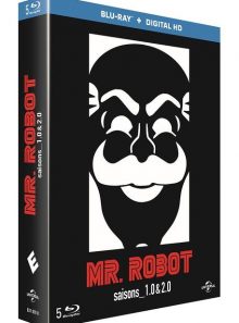 Mr. robot - saisons 1 & 2 - blu-ray + copie digitale
