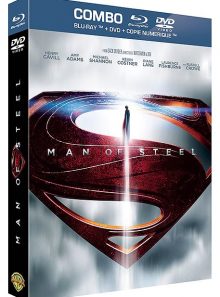 Man of steel - combo blu-ray + dvd + copie digitale
