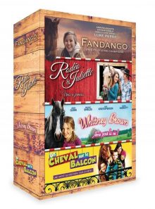 Cheval n° 3 - coffret 4 films : fandango + un cheval sur le balcon + whitney brown + rodéo et juliette - pack