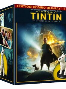 Les aventures de tintin : le secret de la licorne - coffret collector édition limitée (blu-ray + dvd + statuette weta collector de milou)