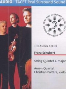 Schubert: string quintet in c major, d. 956: auryn quartet (audio-only blu-ray)