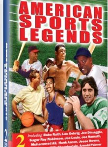 American sports legends 2 dvd embossed tin