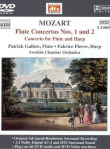 Mozart: flute concertos: patrick gallois (audio-only dvd)