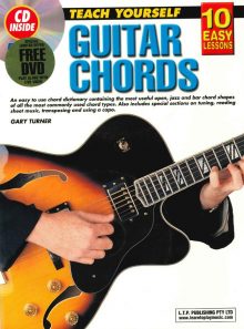 Teach yourself 10 easy lessons guitar chords (book w/ dvd)