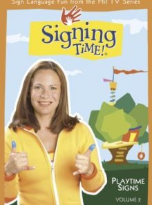 Signing time! volume 2: playtime signs dvd - revised edition (two little hands productions)